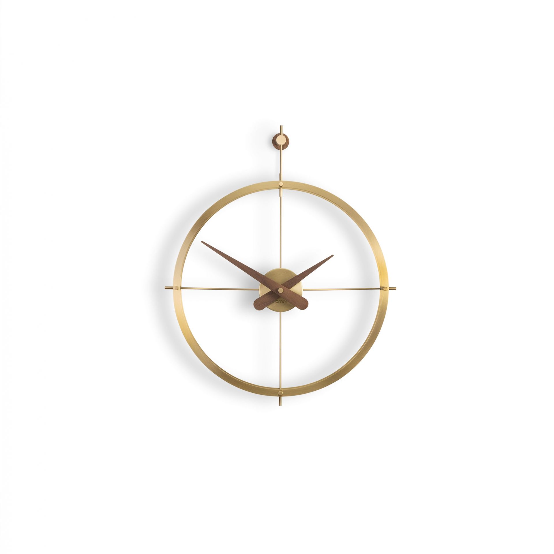 2 Puntos Premium Gold clock Ø43cm Nomon